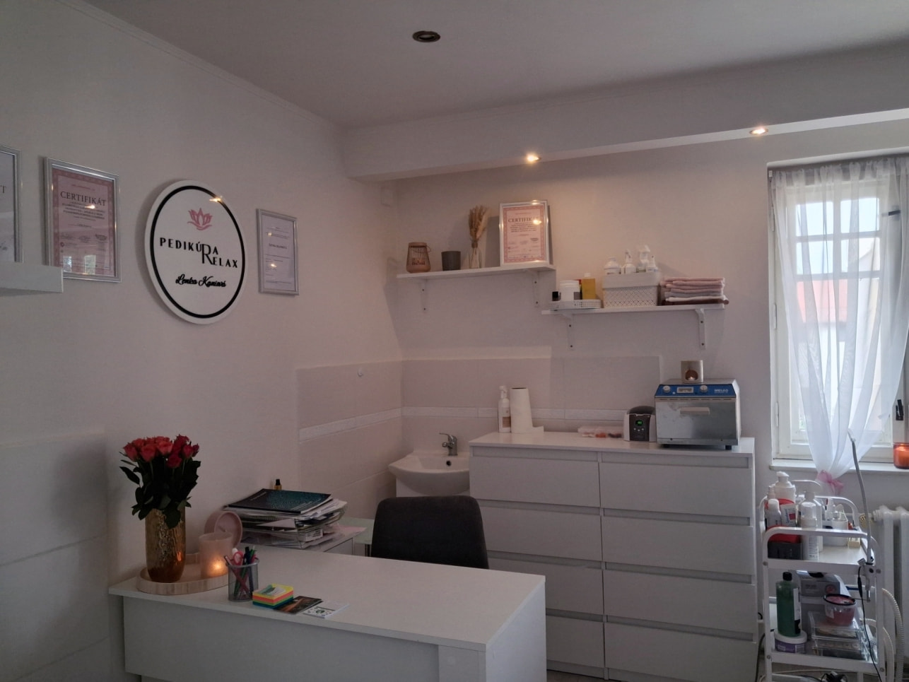 Pedikúra Relax Bohumín - prostředí salonu